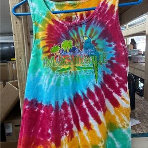 Vintage Panama Beach Margaritaville Tie-Dye Tank Top